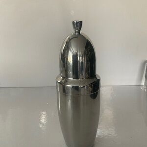 JO LAUBNER FOR CROMARGAN STAINLESS STEEL 18/10  VINTAGE COCKTAIL SHAKER MCM